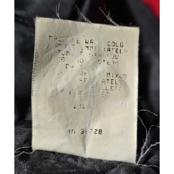 VTG Swingster Snap-On Racing Jacket Mechanic Track XL Quilted Full Zip Red Black - Picture 8 of 14